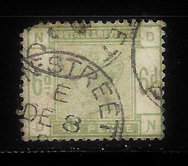 známka Velká Británie - Mi: 79 (r. 1884)