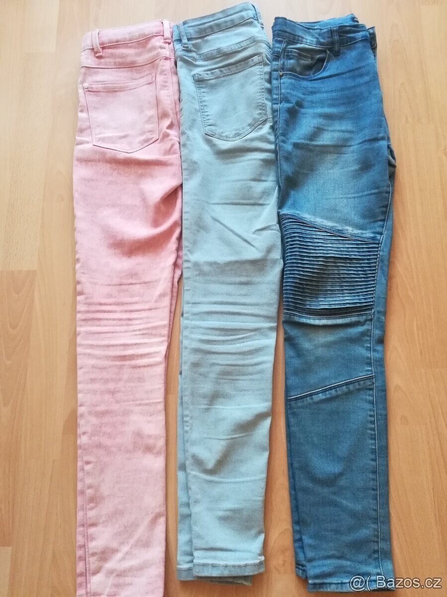 Růžové rifle  ve vel.  158-164