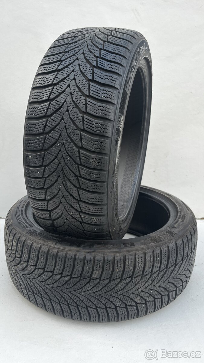 2x - zimní pneu - 205/45 R17 88V - NEXEN - 7mm