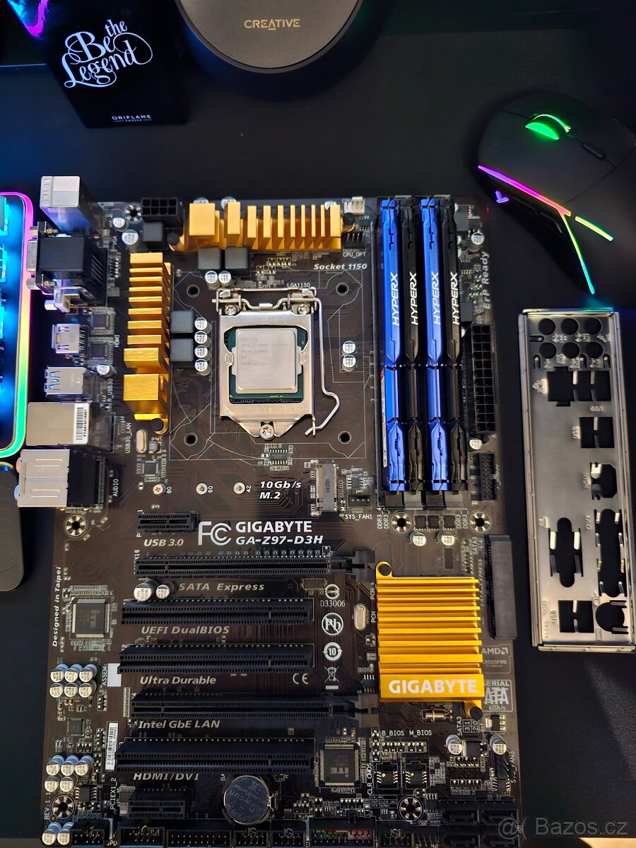 Gigabyte i7,ddr3 24GB