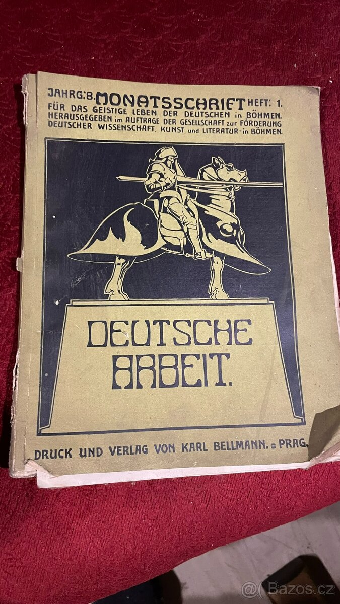 Deutsche Arbeit - Prag - 1908