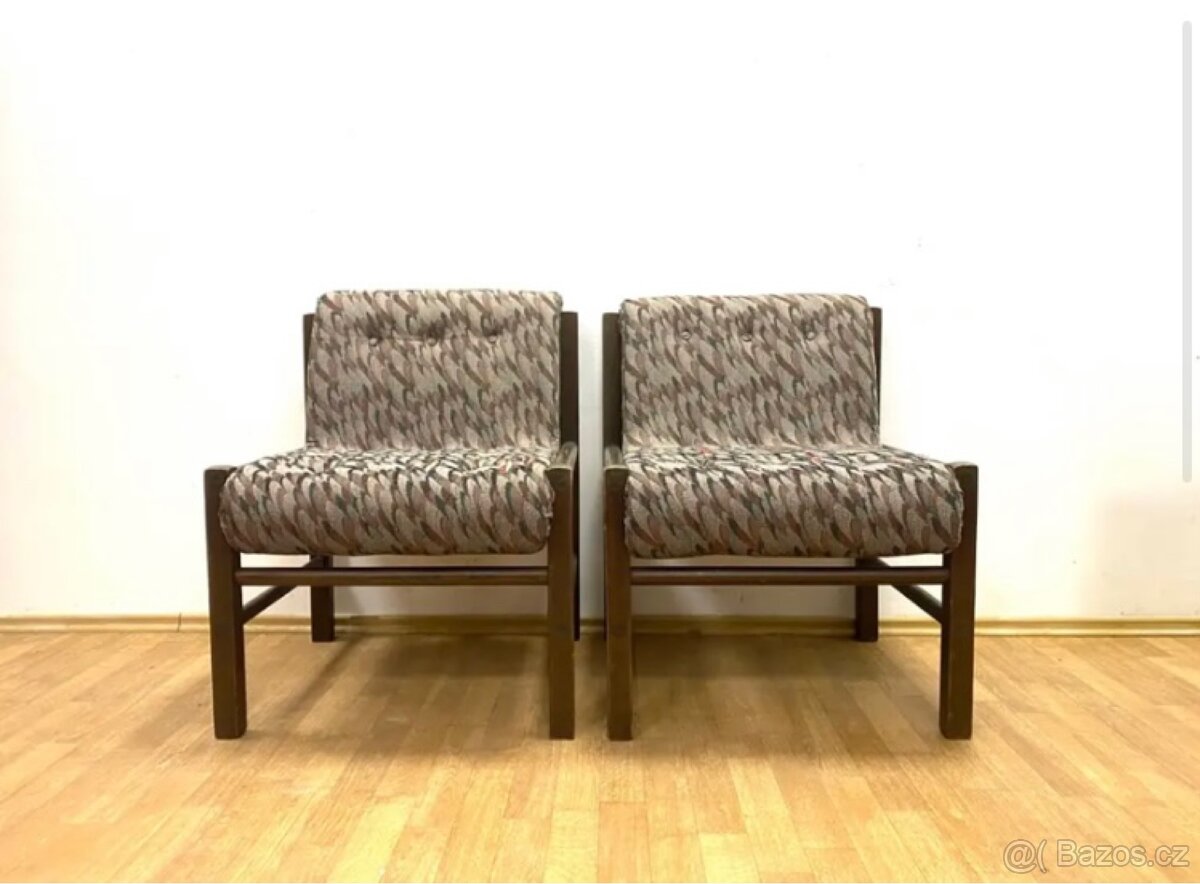 Retro křesla Hikor 70. léta