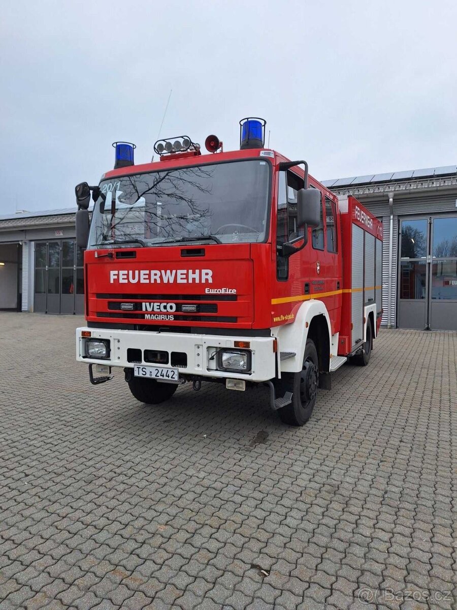 Hasičské vozidlo zn. Iveco Eurofire 4x4