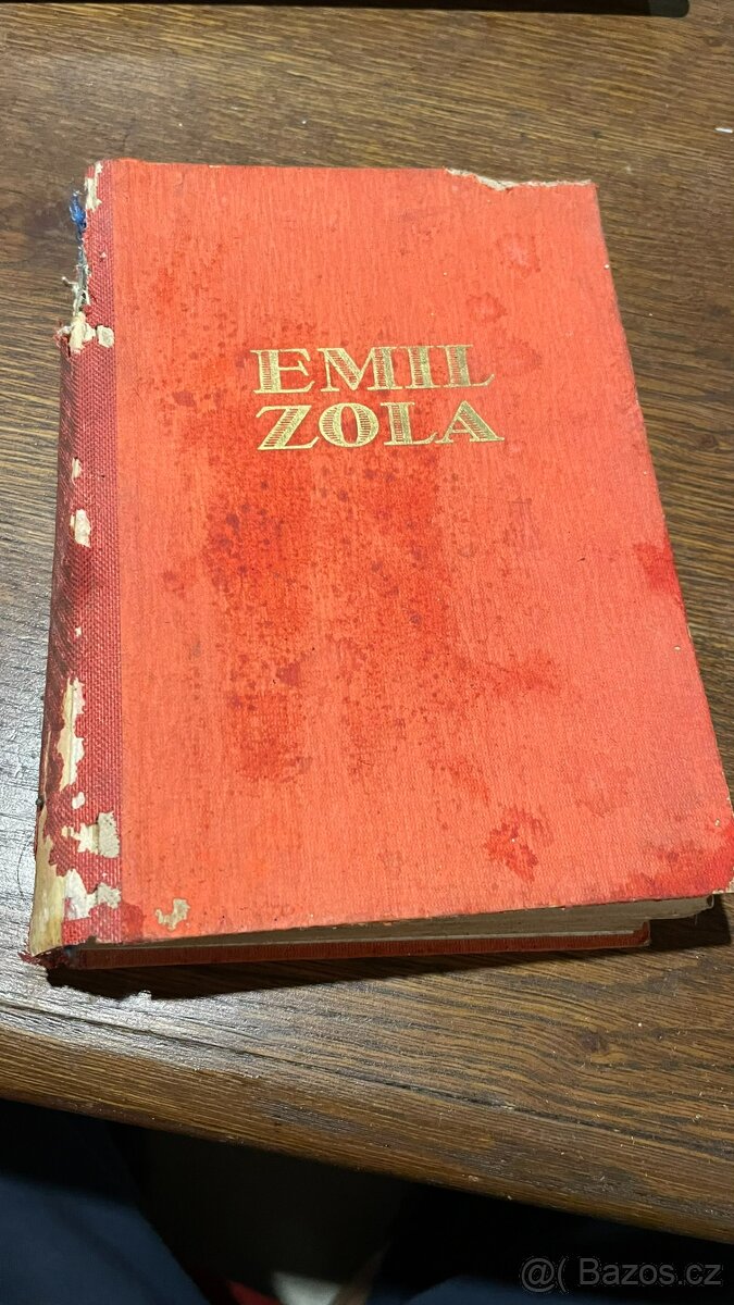 Emil Zola - Lidská bestie 2. vydání 1922 Vilímek