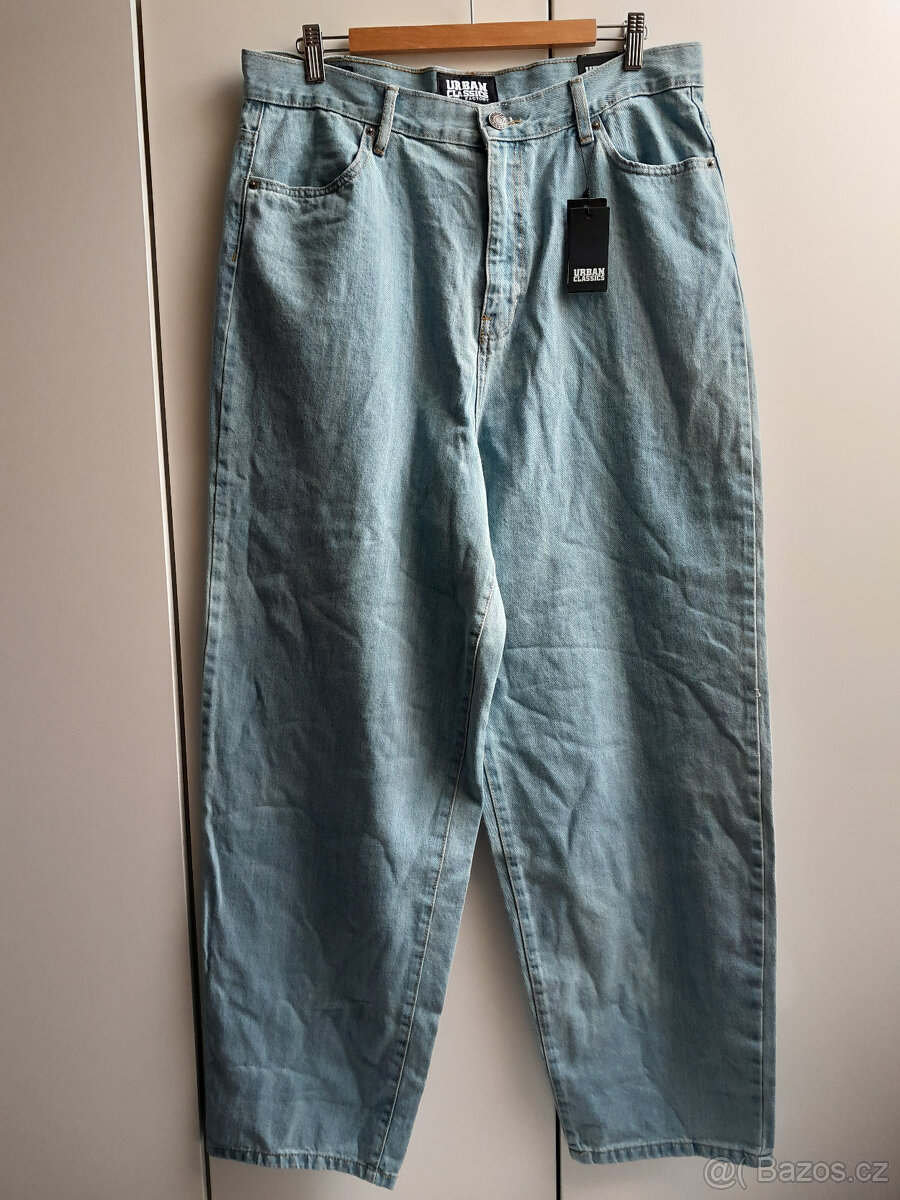 Pánské džíny Urban Classics 90´s Jeans lighter washed, nové