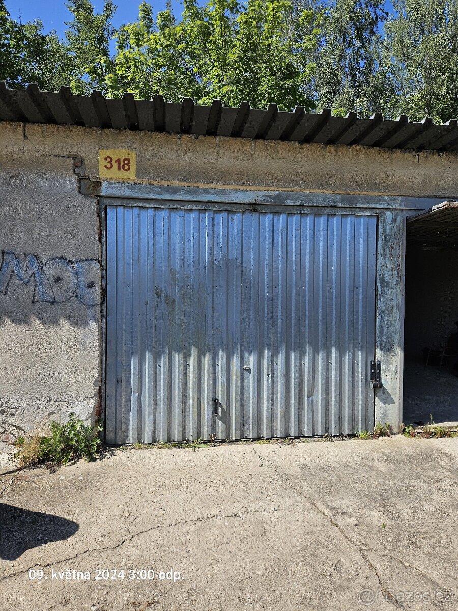 Pronajmu garáž v Liberci
