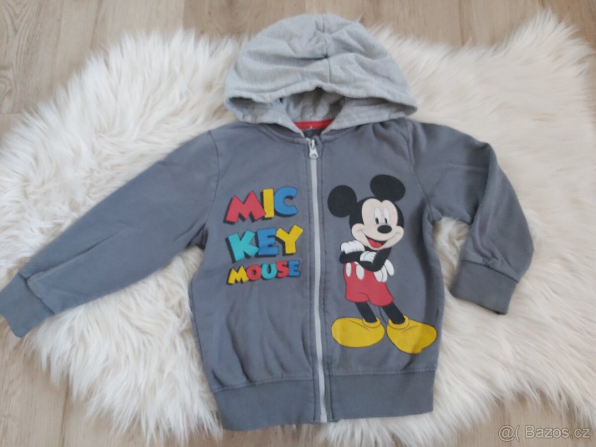 Mikina Mickey Mouse vel. 98