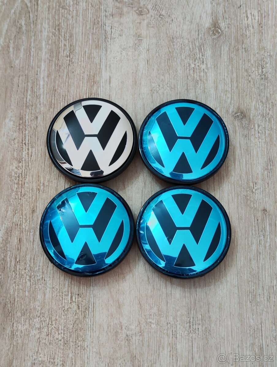 Středové krytky kol Volkswagen 65mm
