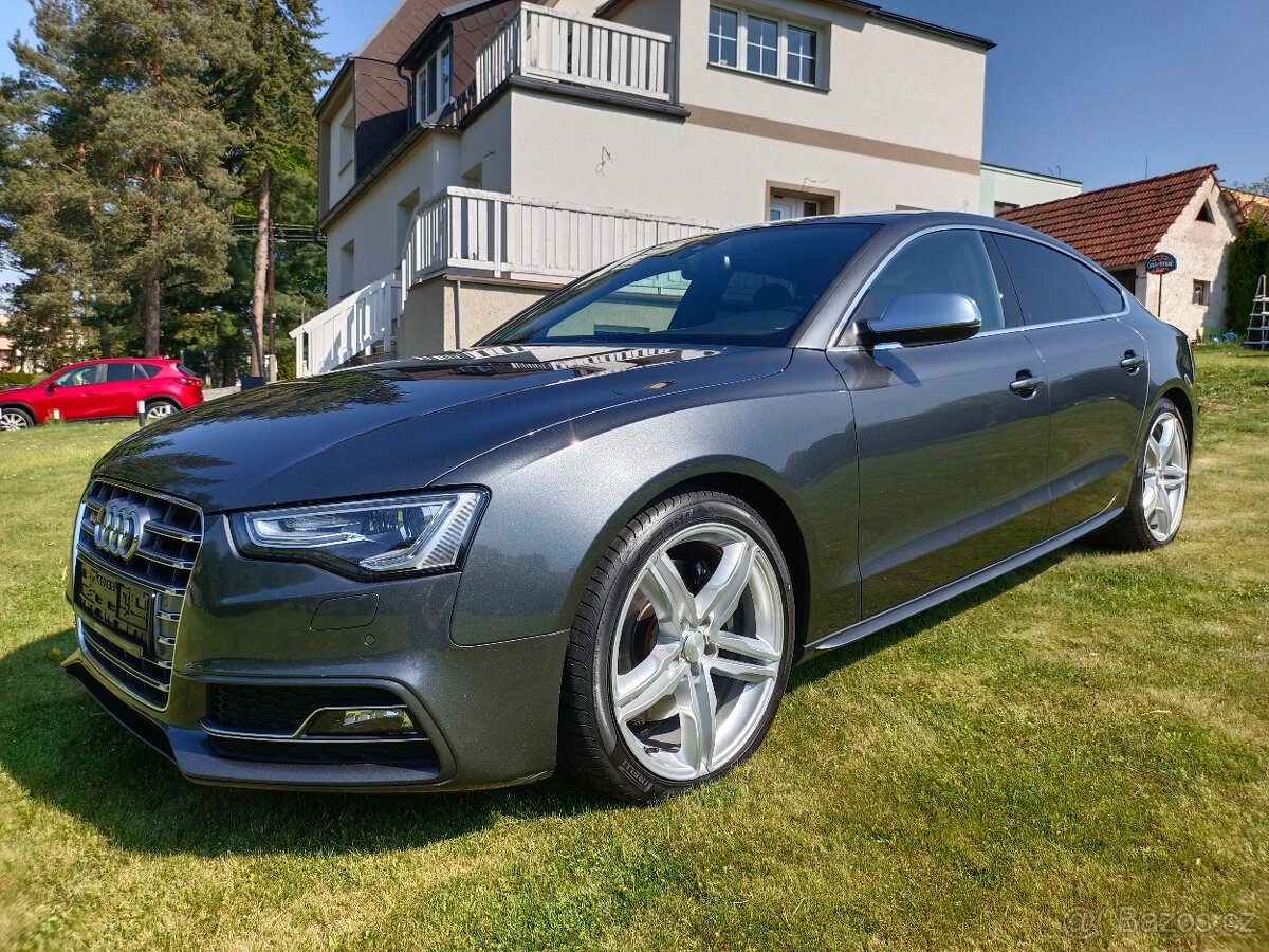 AUDI S5 QUATTRO 3.0 TFSI 245 KW, REMUS,NOVE BRZDY,PRAV.SERVI