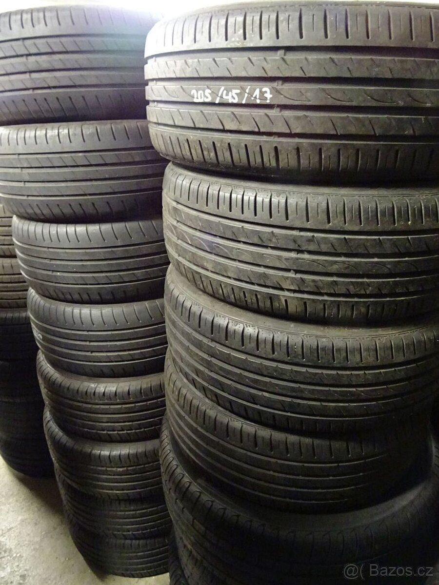 Letní pneu Nexen, 205/45/17, 4 ks, 6,5 mm