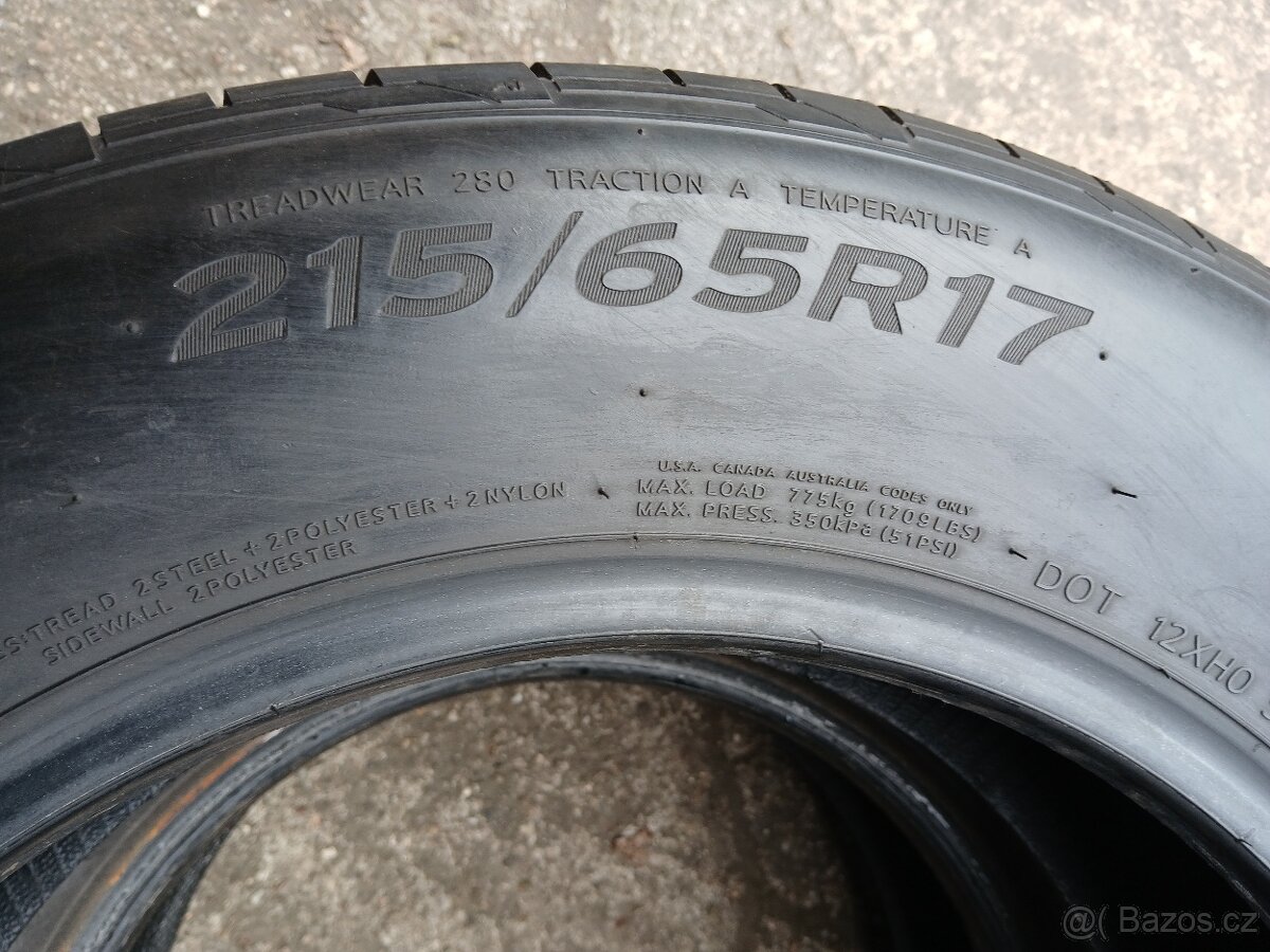 letní pneu 215/65 r17
