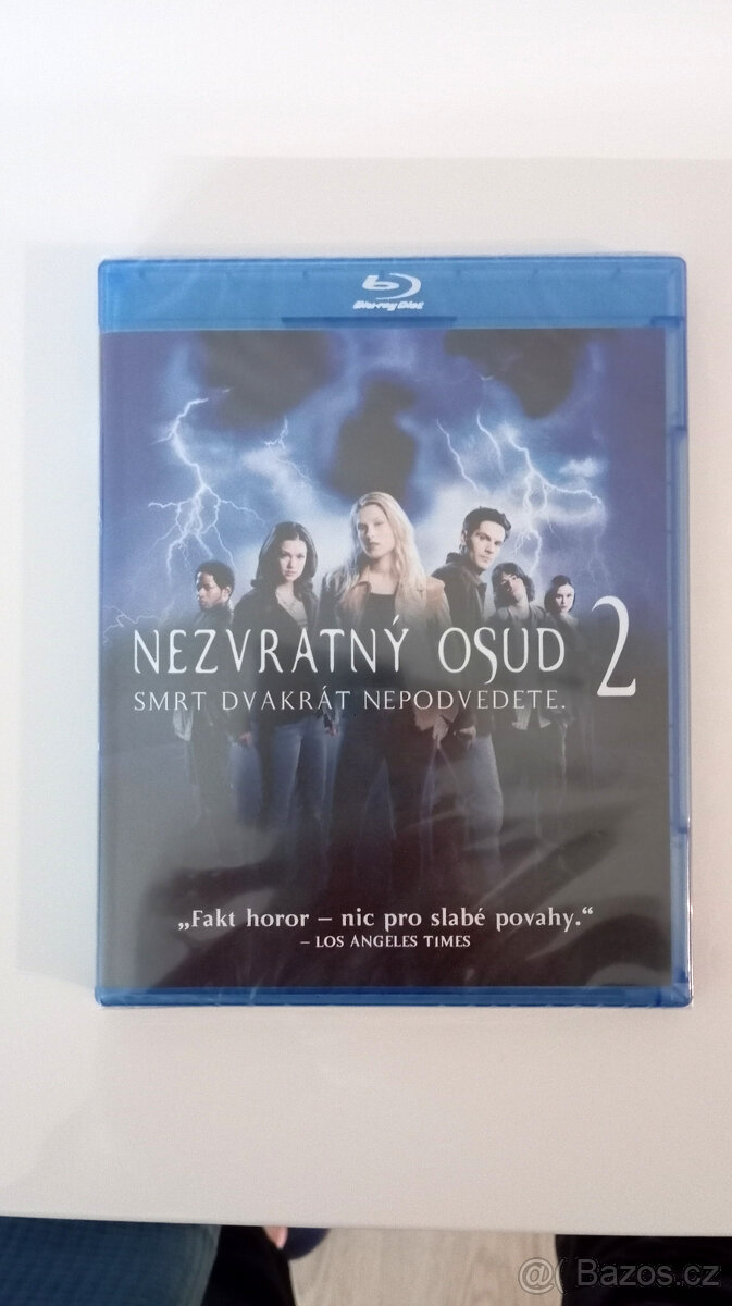 Nezvratný osud 2 s CZ na blu-ray