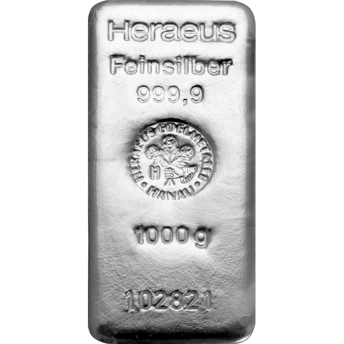 Investiční stříbro 1kg