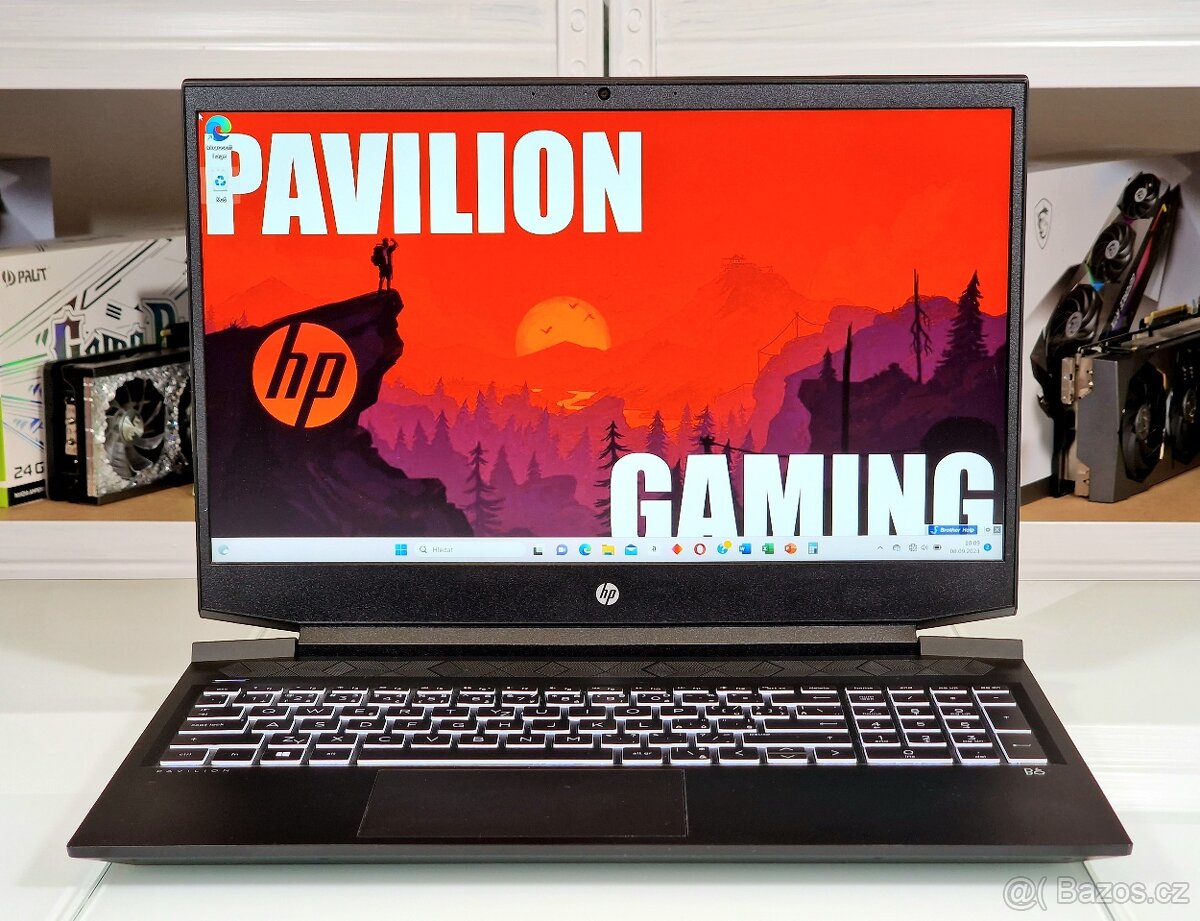 Herní notebook HP GAMING | RTX 3050Ti | Ryzen5 | ZÁRUKA