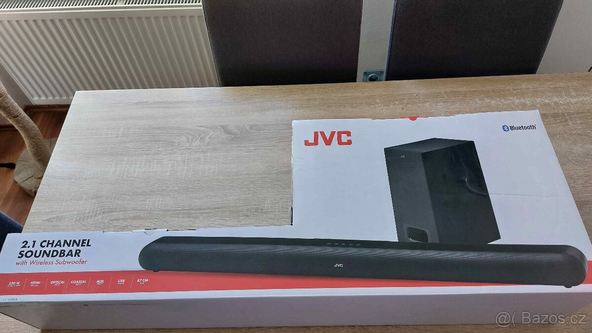 JVC 2.1 Channel Soundbar TH-E631B