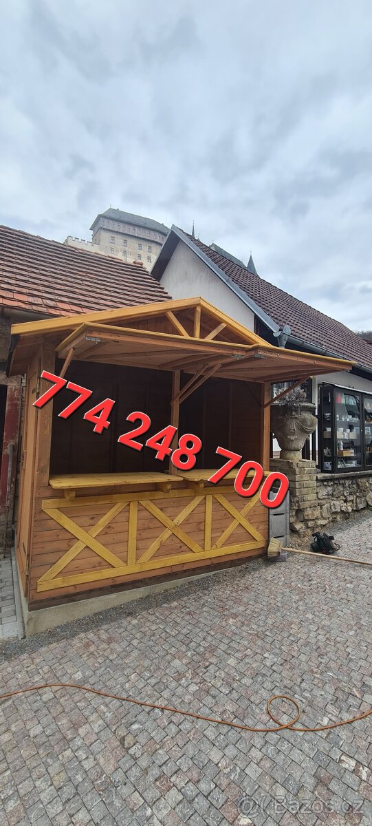 Zahradní domek prodejní stánek