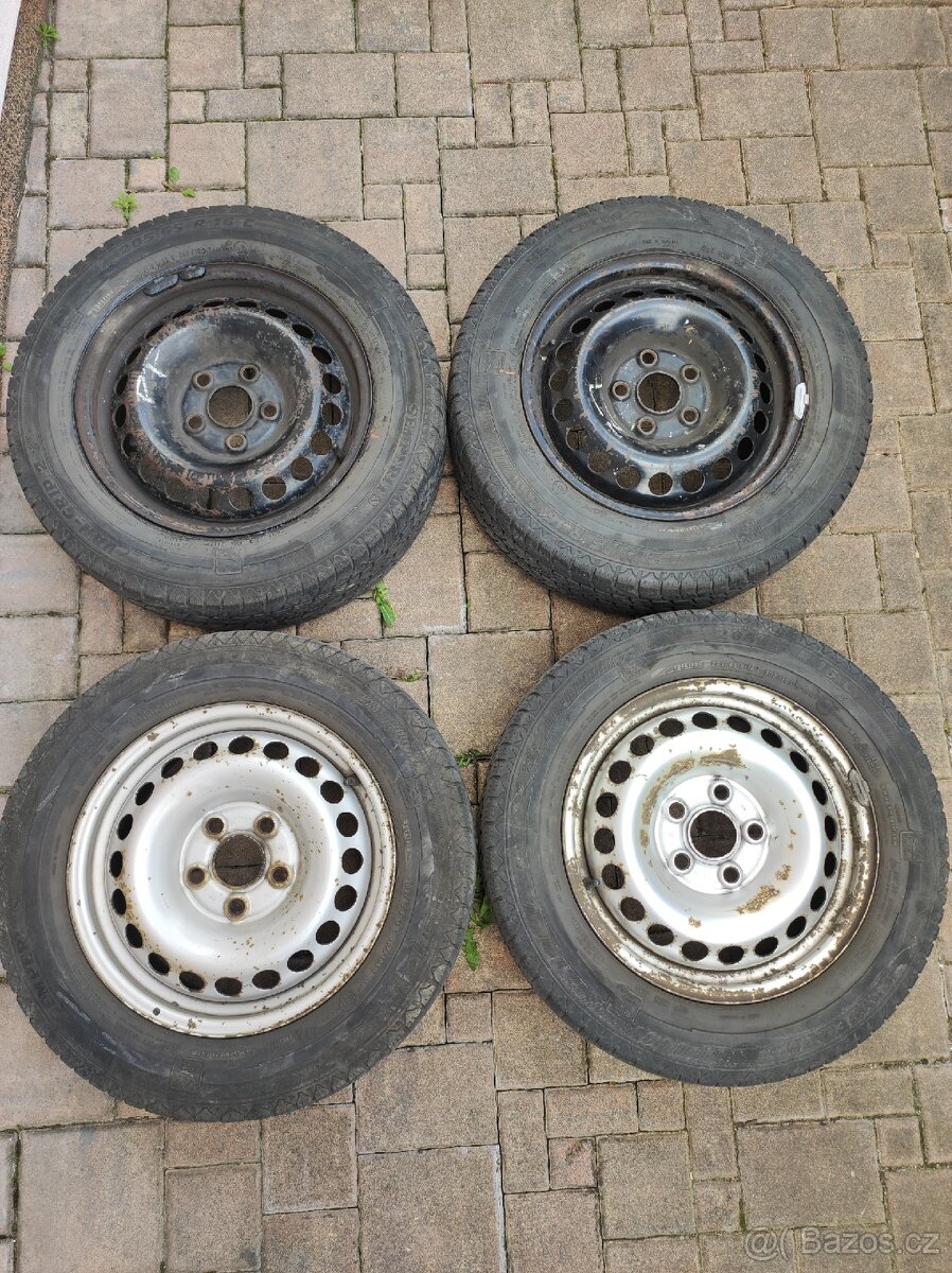 Komplet sada zimních kol VW Transporter T5 T6 205/65/R16C