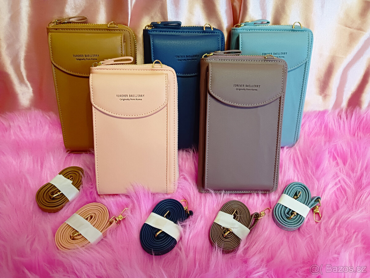 ♥️Dámská crossbody taška taštička kabelka peněženka 2v1 nová