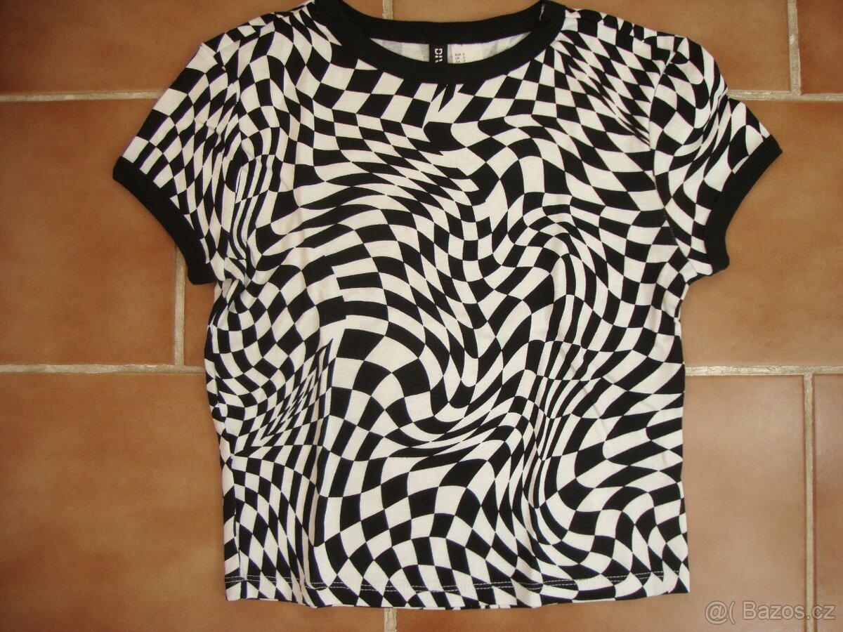tričko H&M vel.S NOVÉ a další