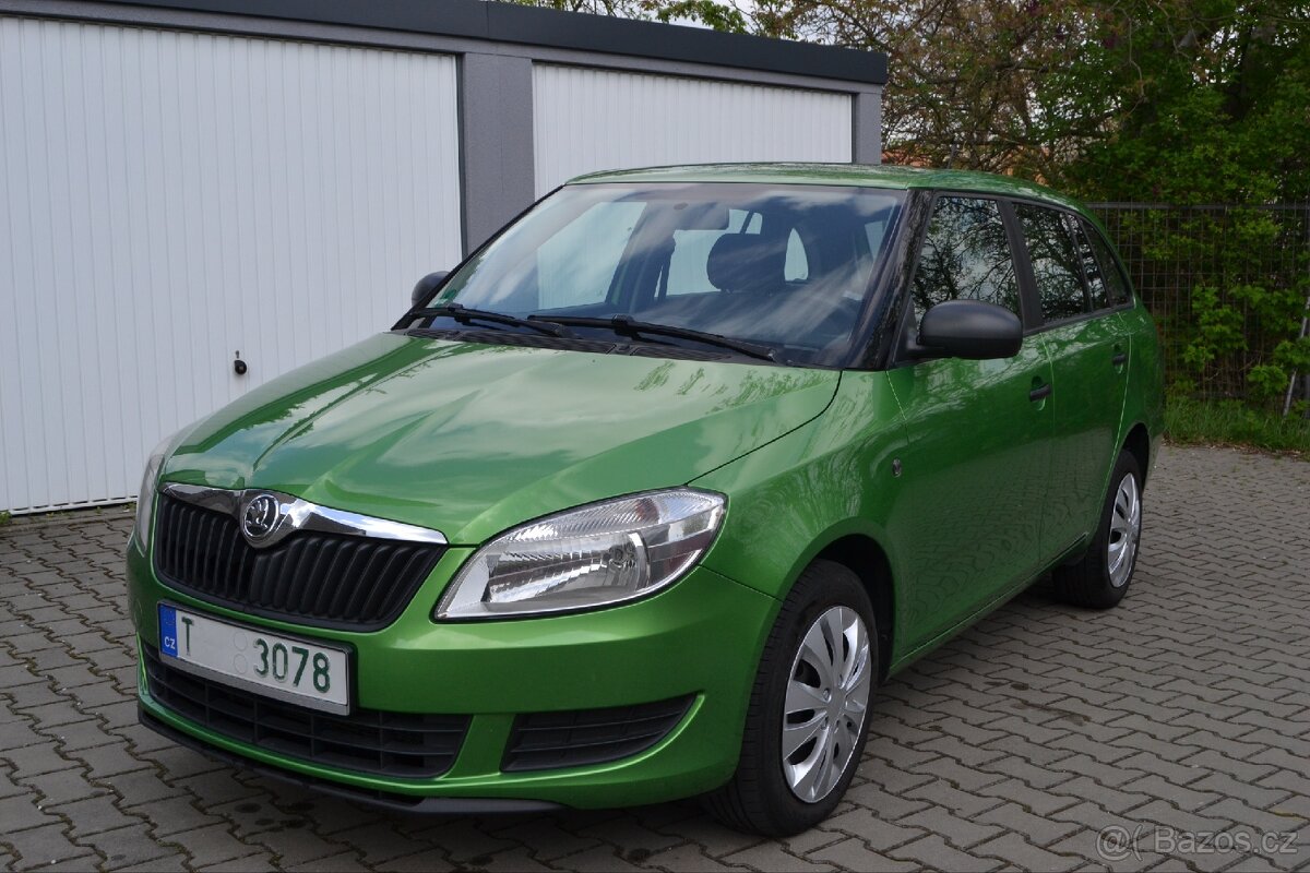Škoda Fabia II Kombi 1.4Mpi 63kw benzín Active rok 2013
