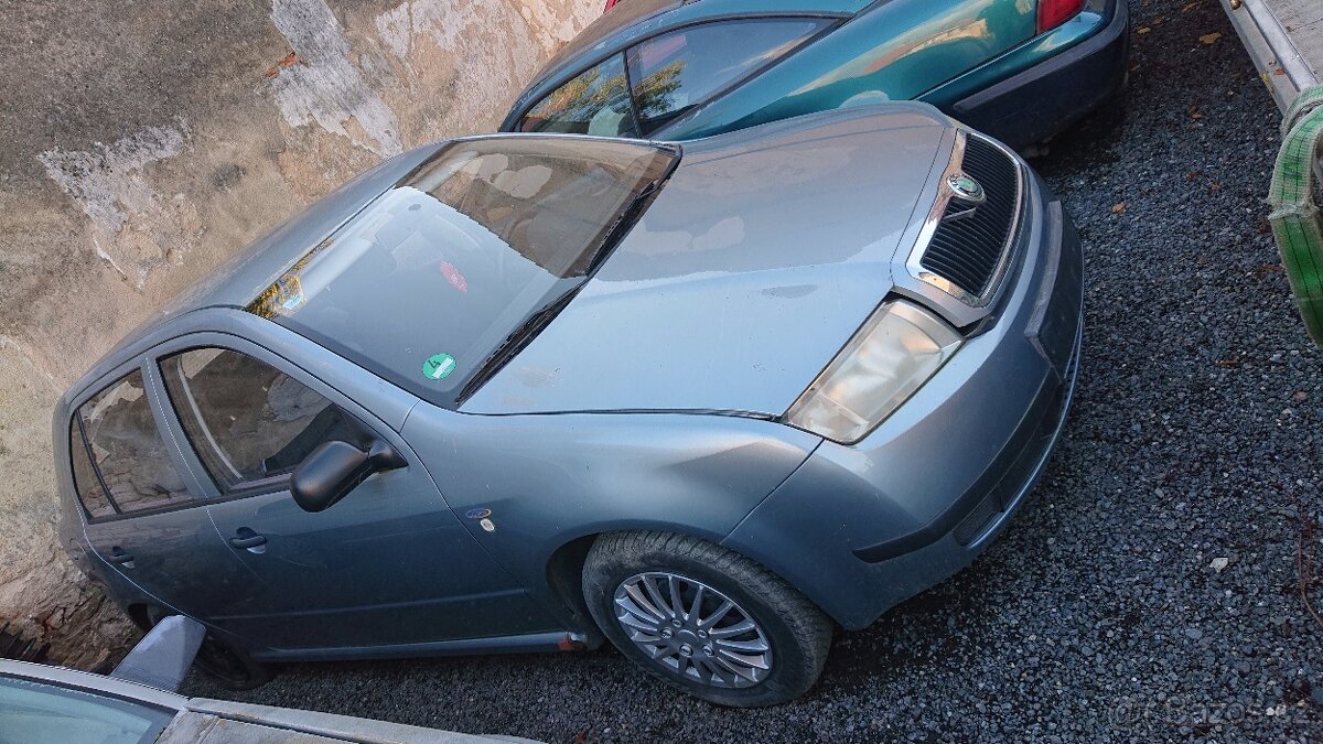 Škoda FABIA 1.4 MPI - náhradní díly z vozu