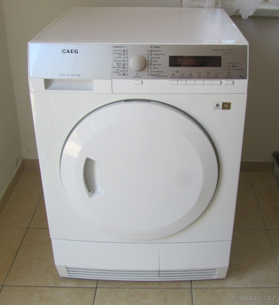 SUŠIČKA PRÁDLA S TEP. ČERPADLEM - AEG - 7kg - A++