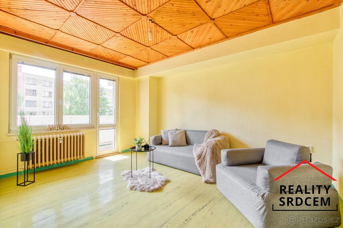 Prodej družs. bytu 2+1 s lodžií i s balkonem/51 m2 na ul. Br