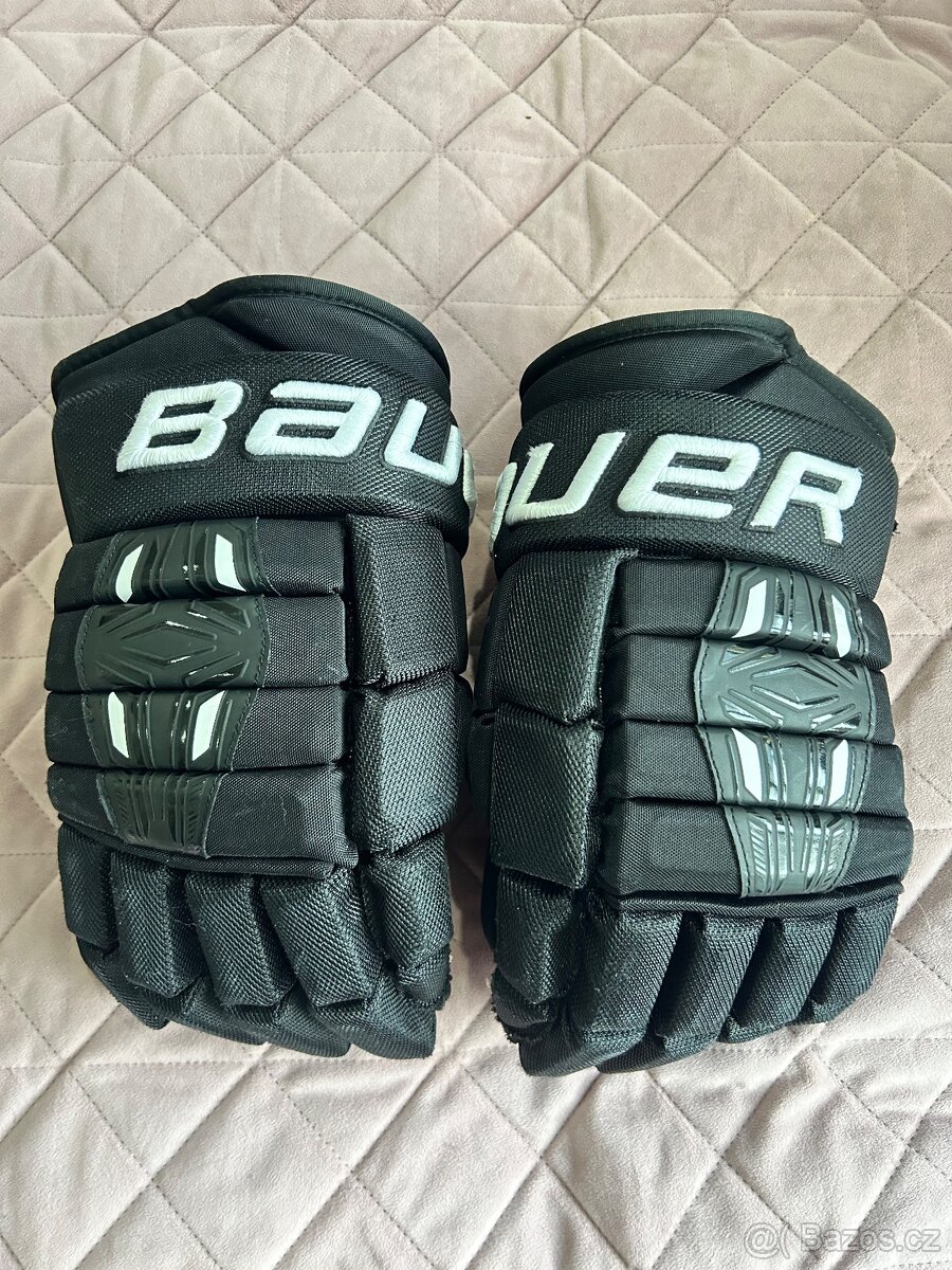 ✅ Hokejové rukavice BAUER PRO SERIES SR - č. 15 - 38 CM ✅
