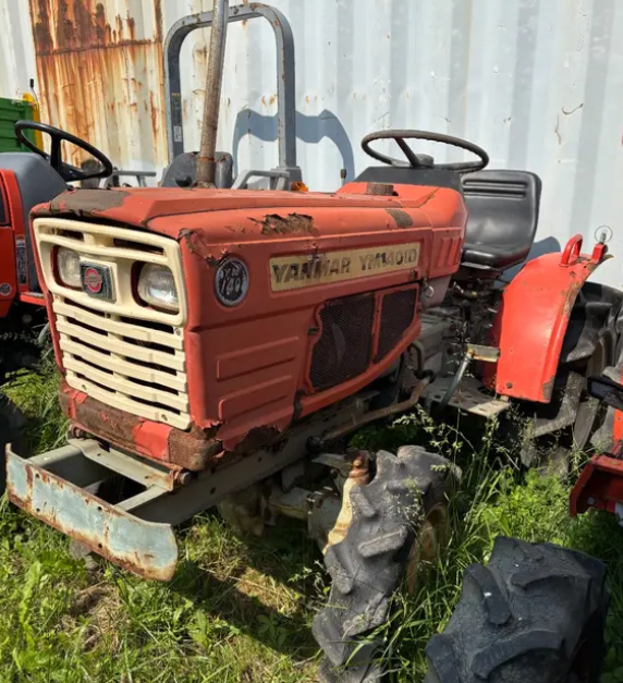 Japonský Yanmar malotraktor 1401, traktor 14 koní