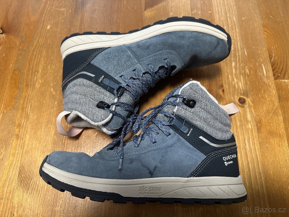 Zimní boty Quechua Waterproof velikost 37