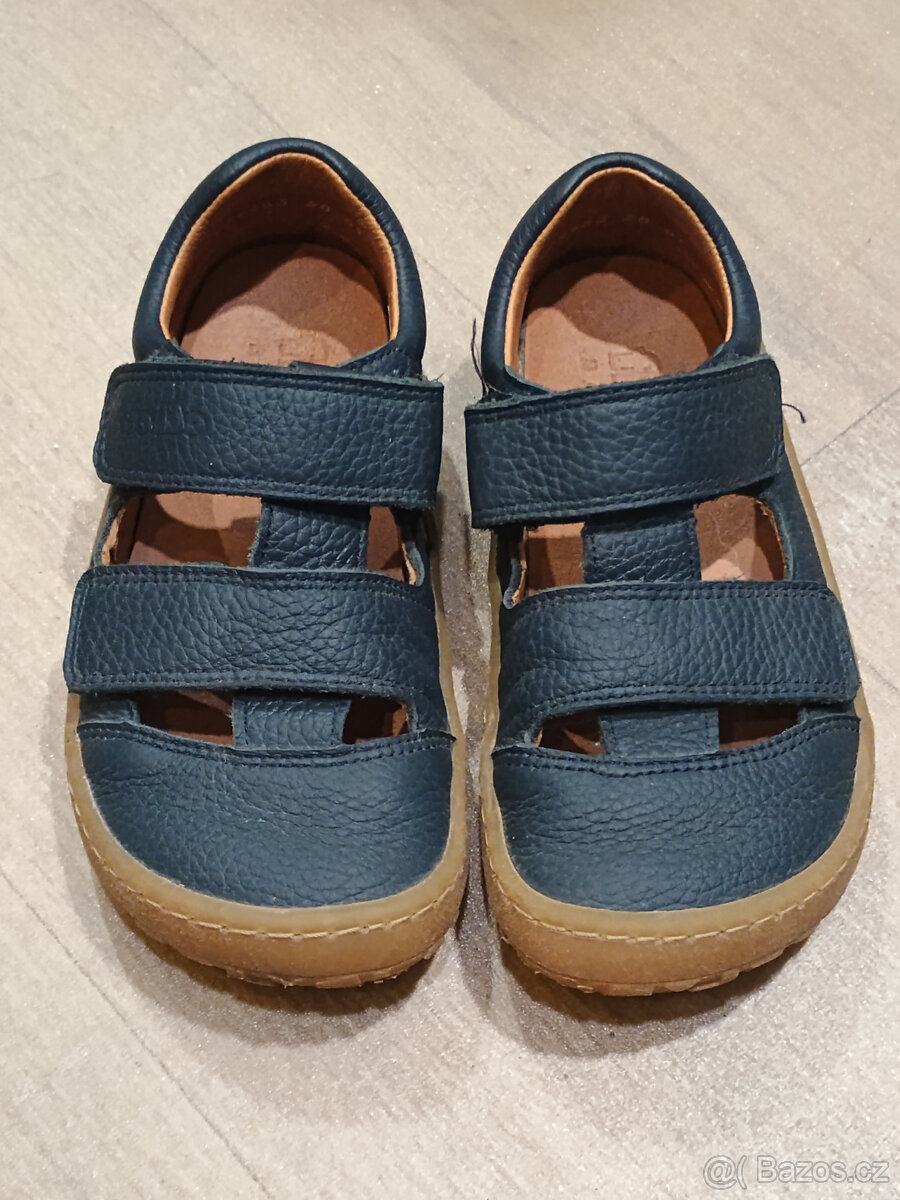 Barefoot sandály Froddo tmavě modrá velkost 28