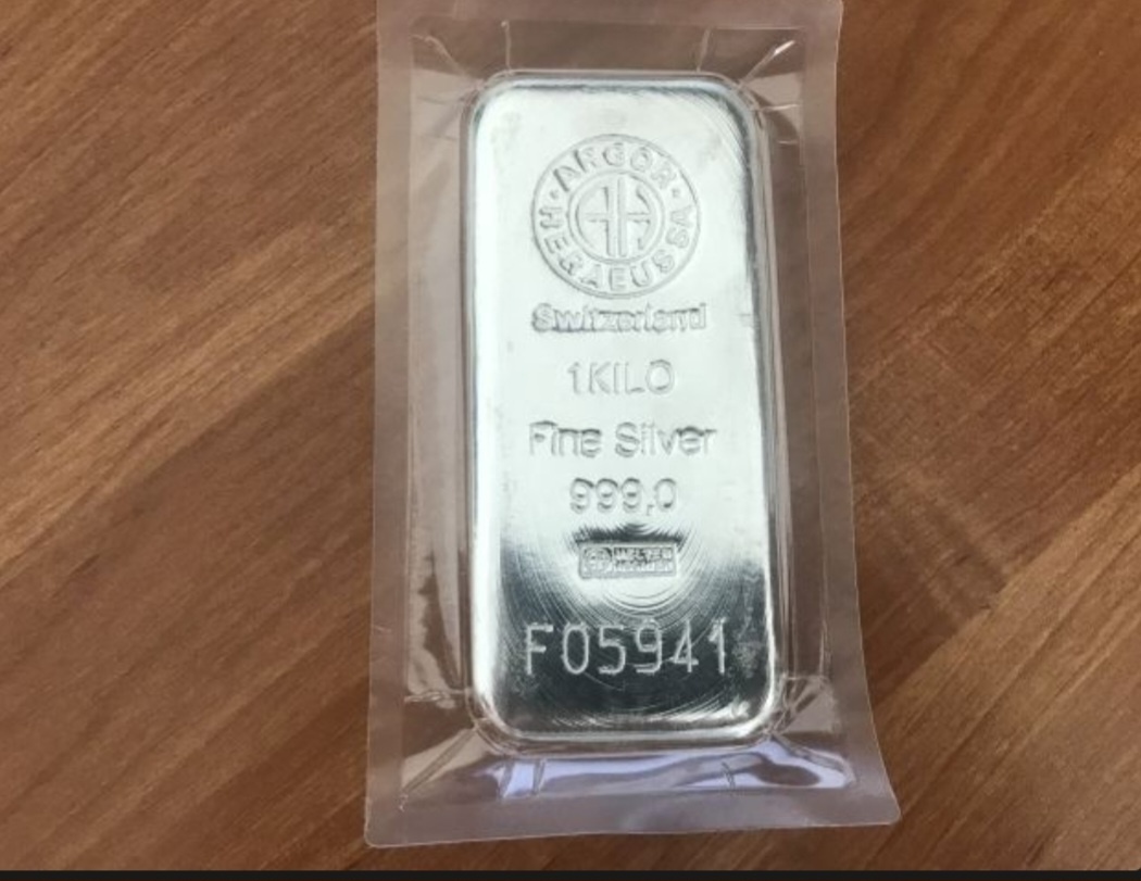 Investiční stříbro 1kg certifikované
