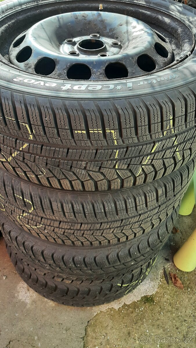 Disky-Pneumatiky zimní VW-škoda-Seat-Audi 6/5Jx16 ET-50