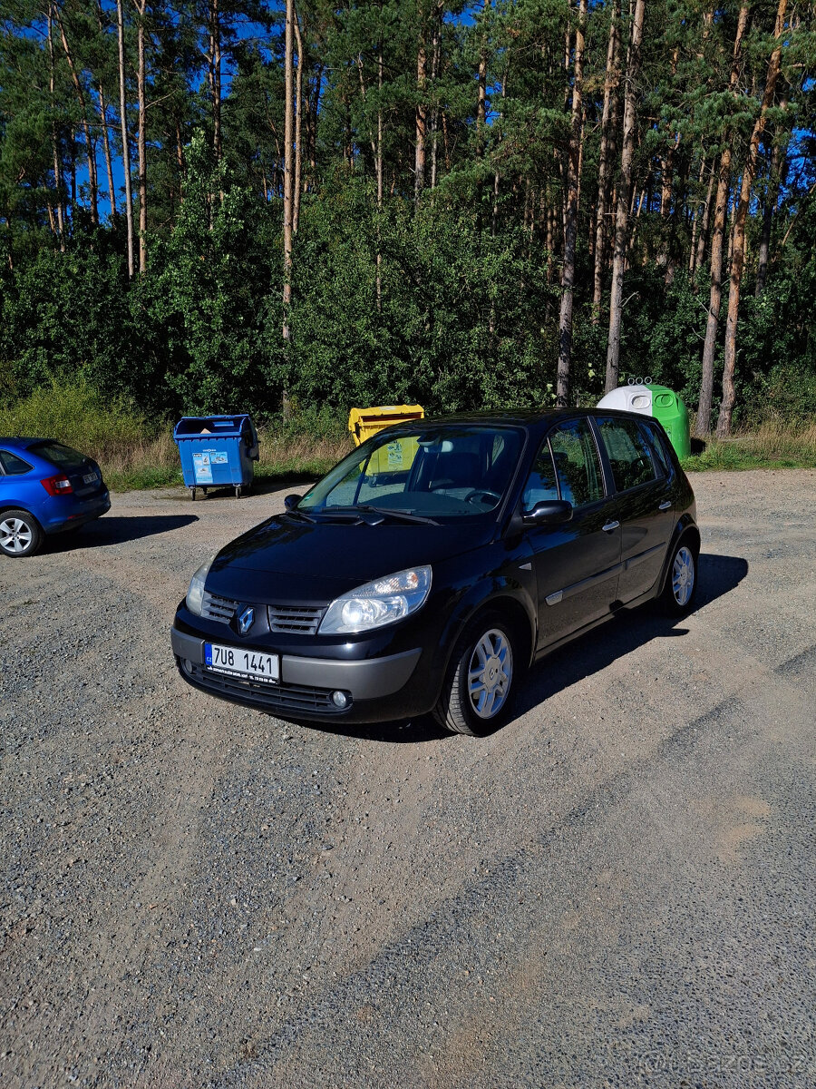 Renault Megane Scenic 2 1,5dci manuál 6g nová STK