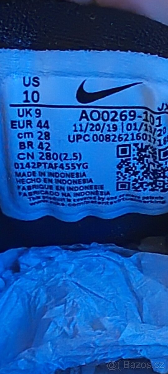 Pánské kožené boty Nike