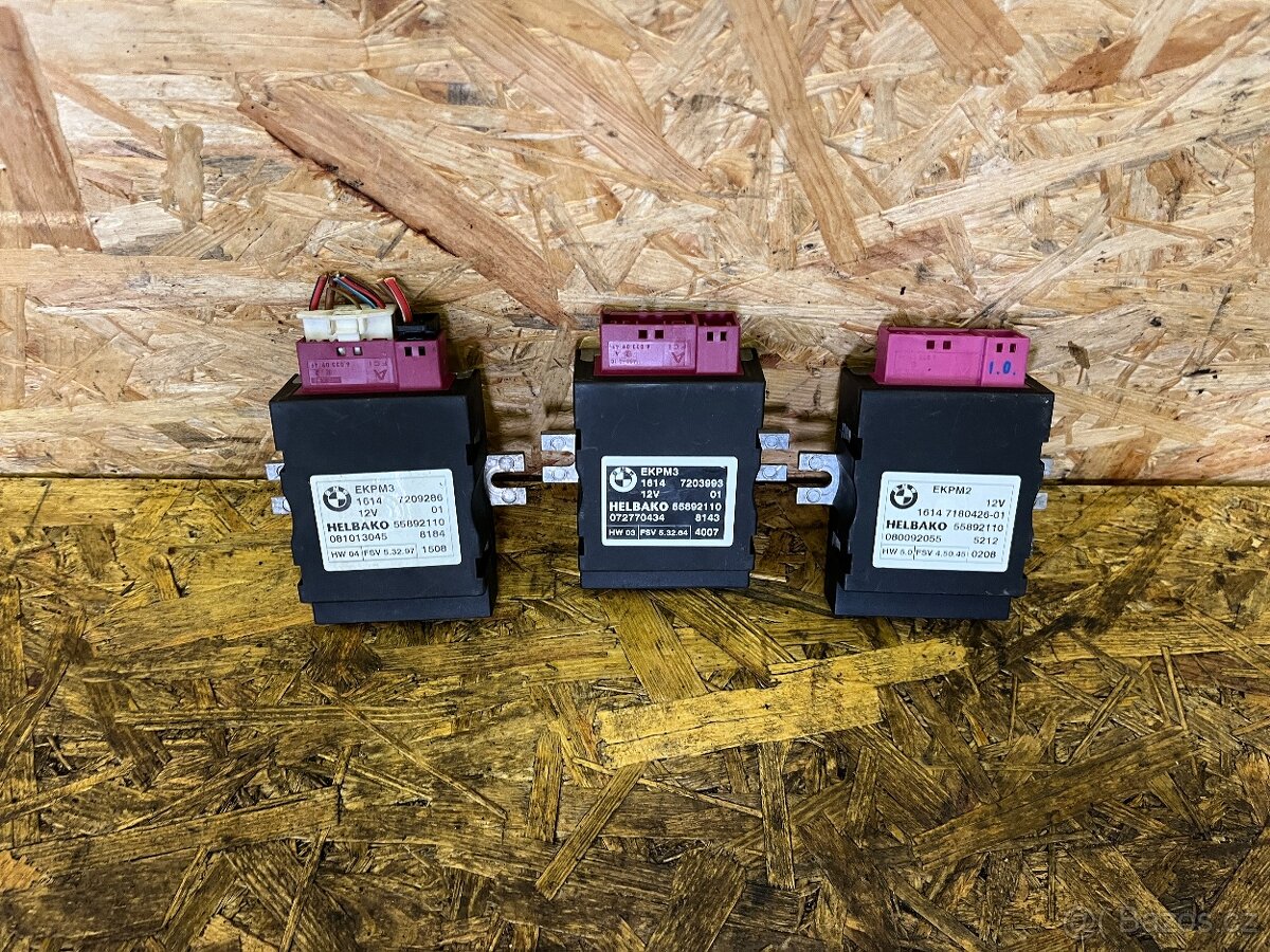 ŘÍDICÍ JEDNOTKY PAL. ČERPADLA BMW,7209286,7203993,7180426-01