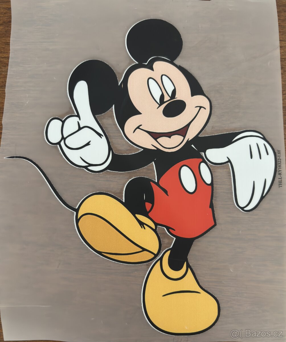 Nažehlovací Mickey Mouse