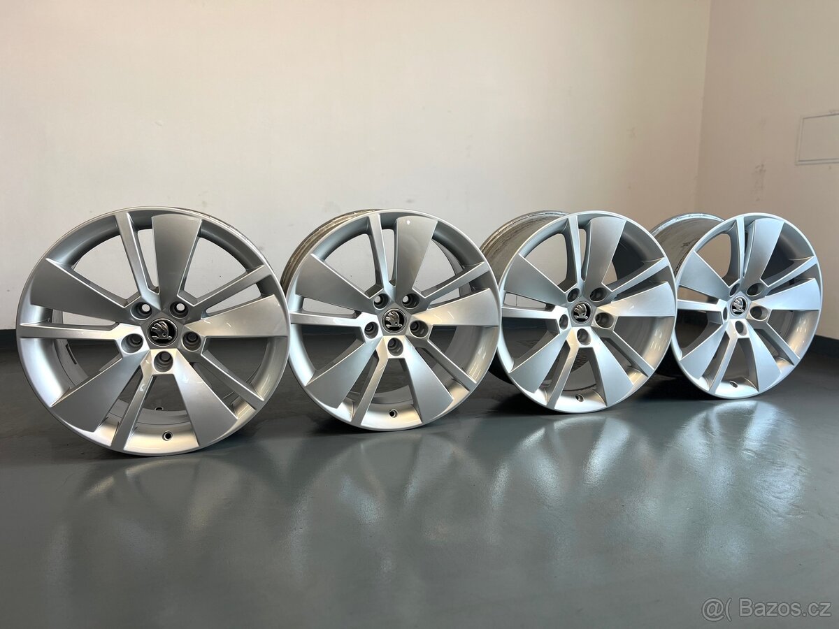 Originální alu kola Zenith, Škoda Superb 3, 5x112 r18