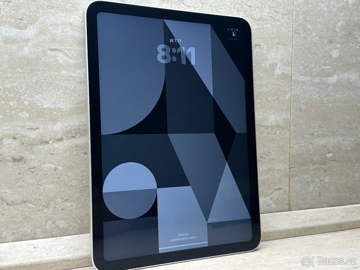 Apple iPad 10.9 (2022) 64GB Wi-Fi Silver, 100%, 0 cyklov