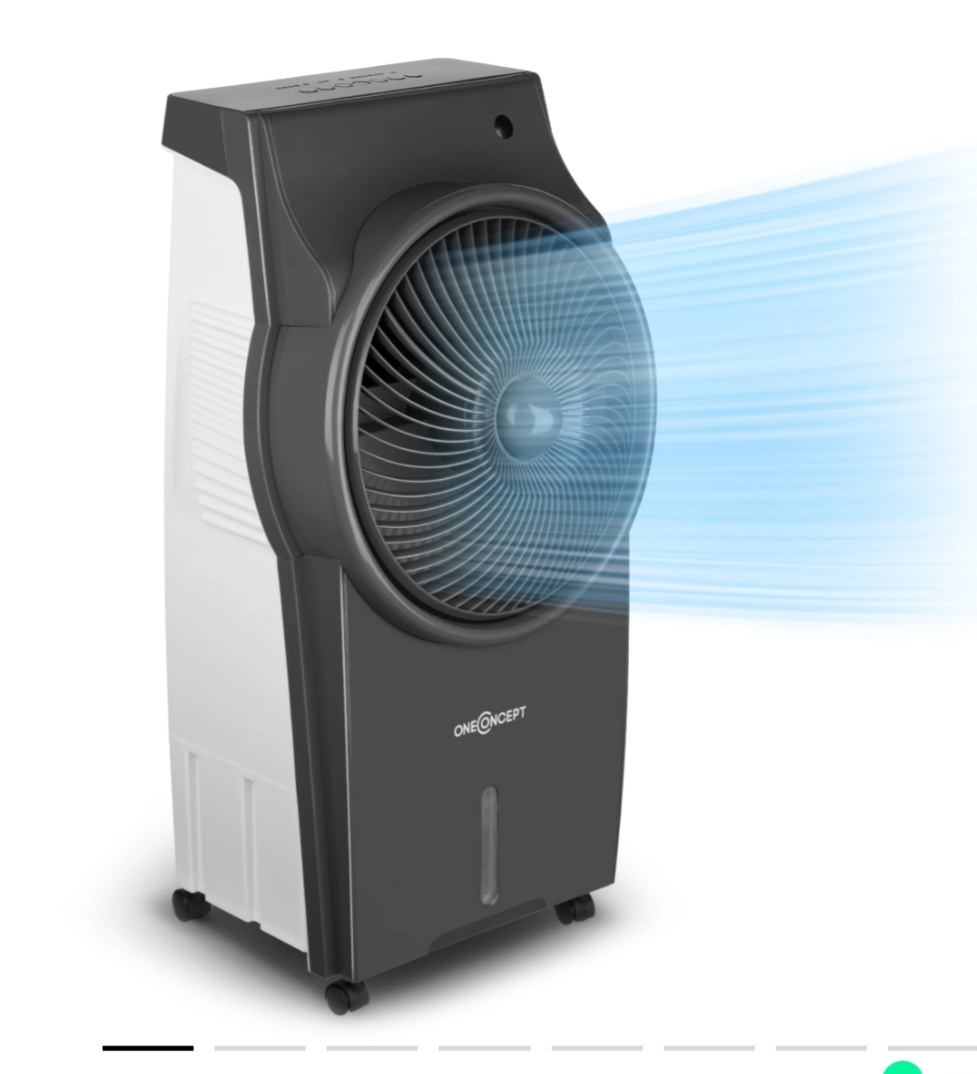 3 v 1: ochlazovač, ventilátor a zvlhčovač vzduchu