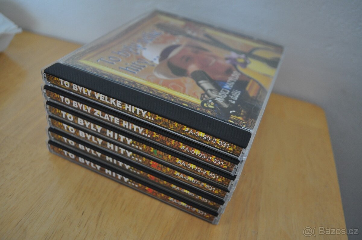 set 6 hudebních CD (To byly hity)