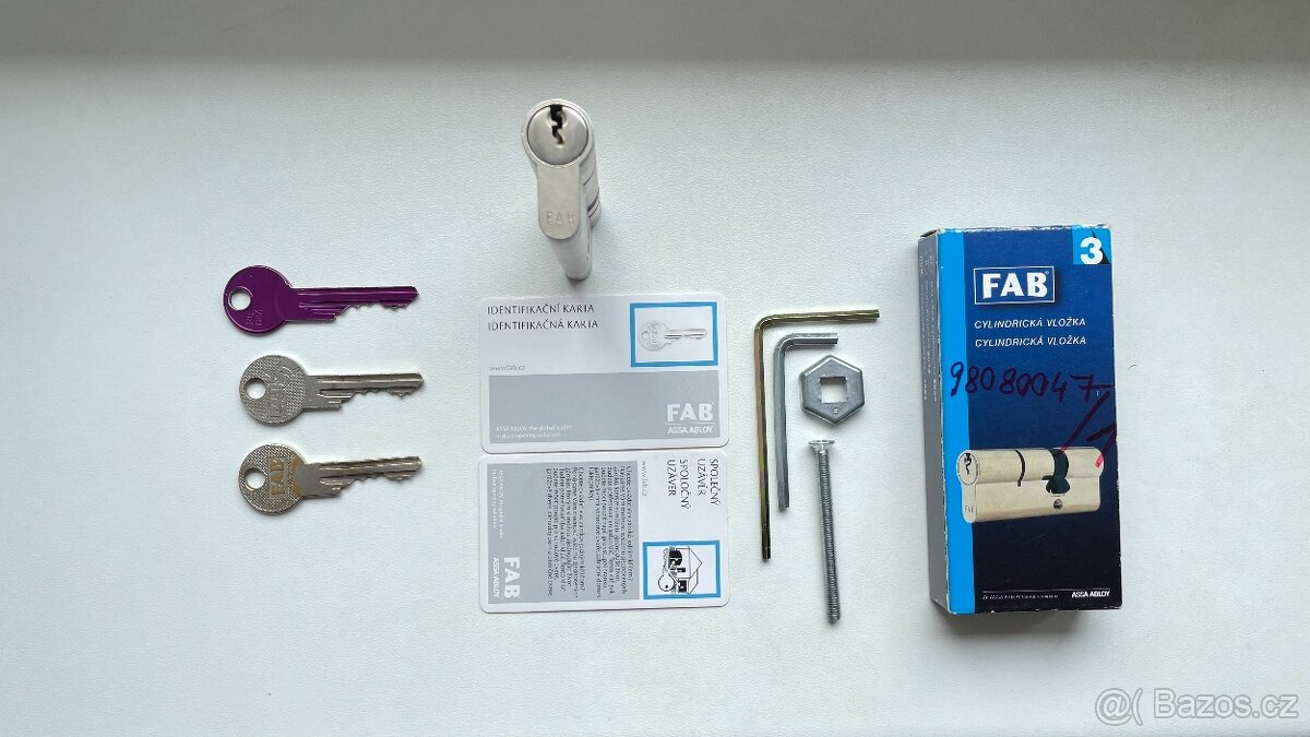 Cylindrická vložka FAB