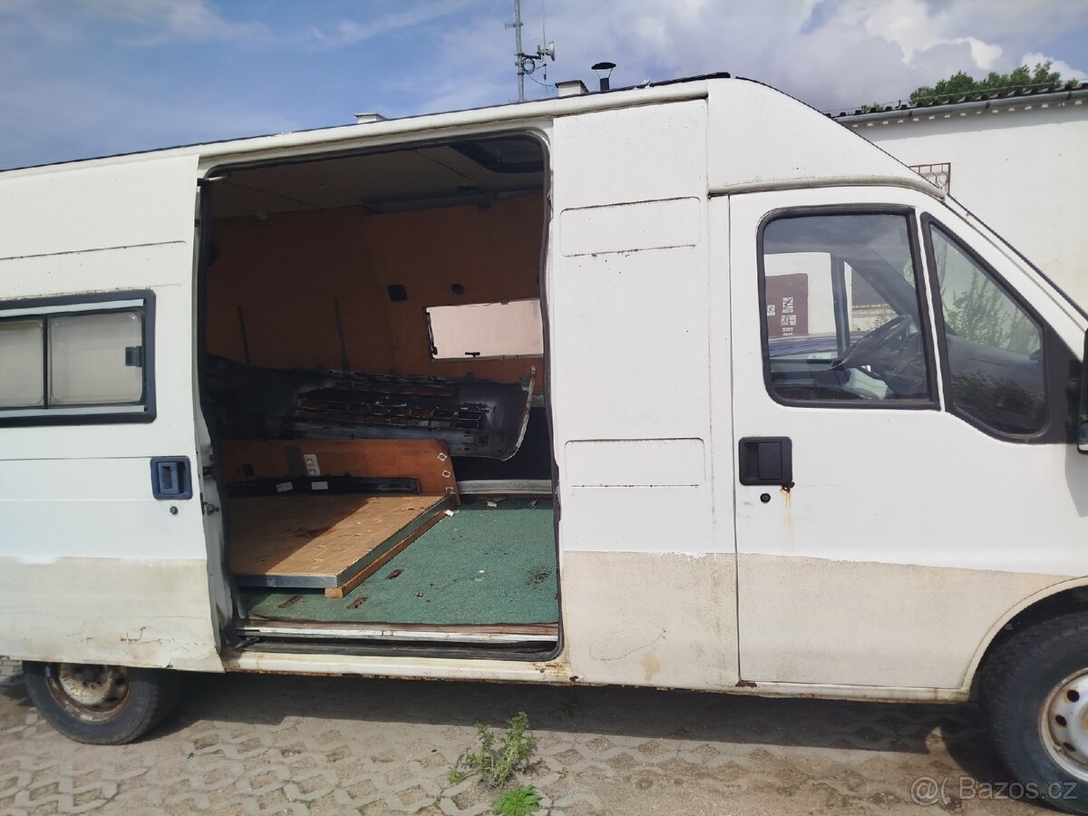 Zahradní domek, Rybářská chata, Fiat Ducato