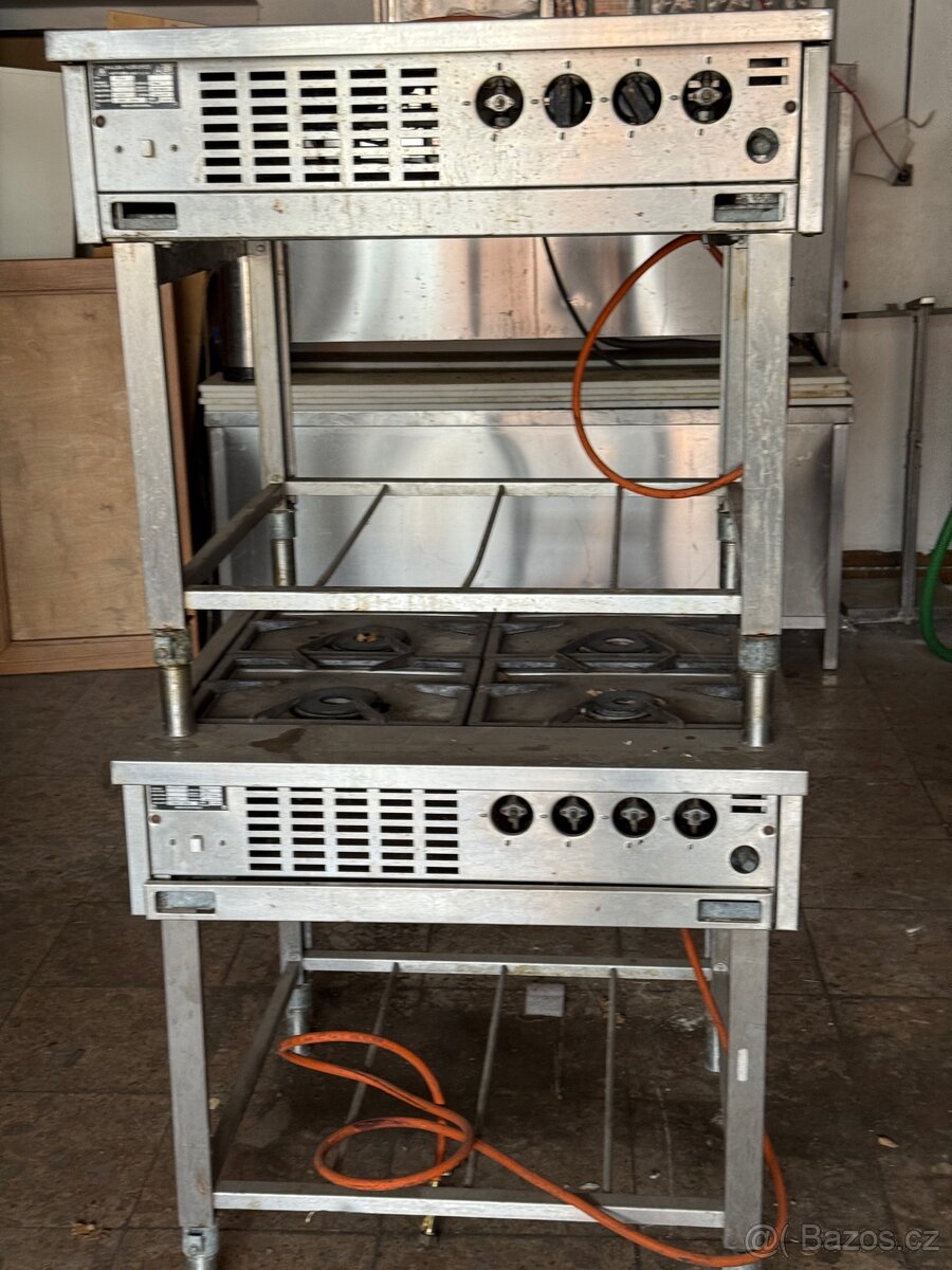 Plynový sporák profi