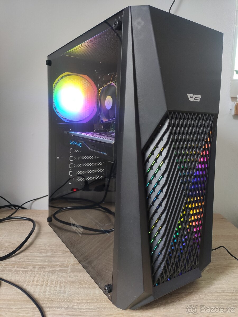 Levné Herní PC i5/RX480 4gb/16GB Ram/SSD