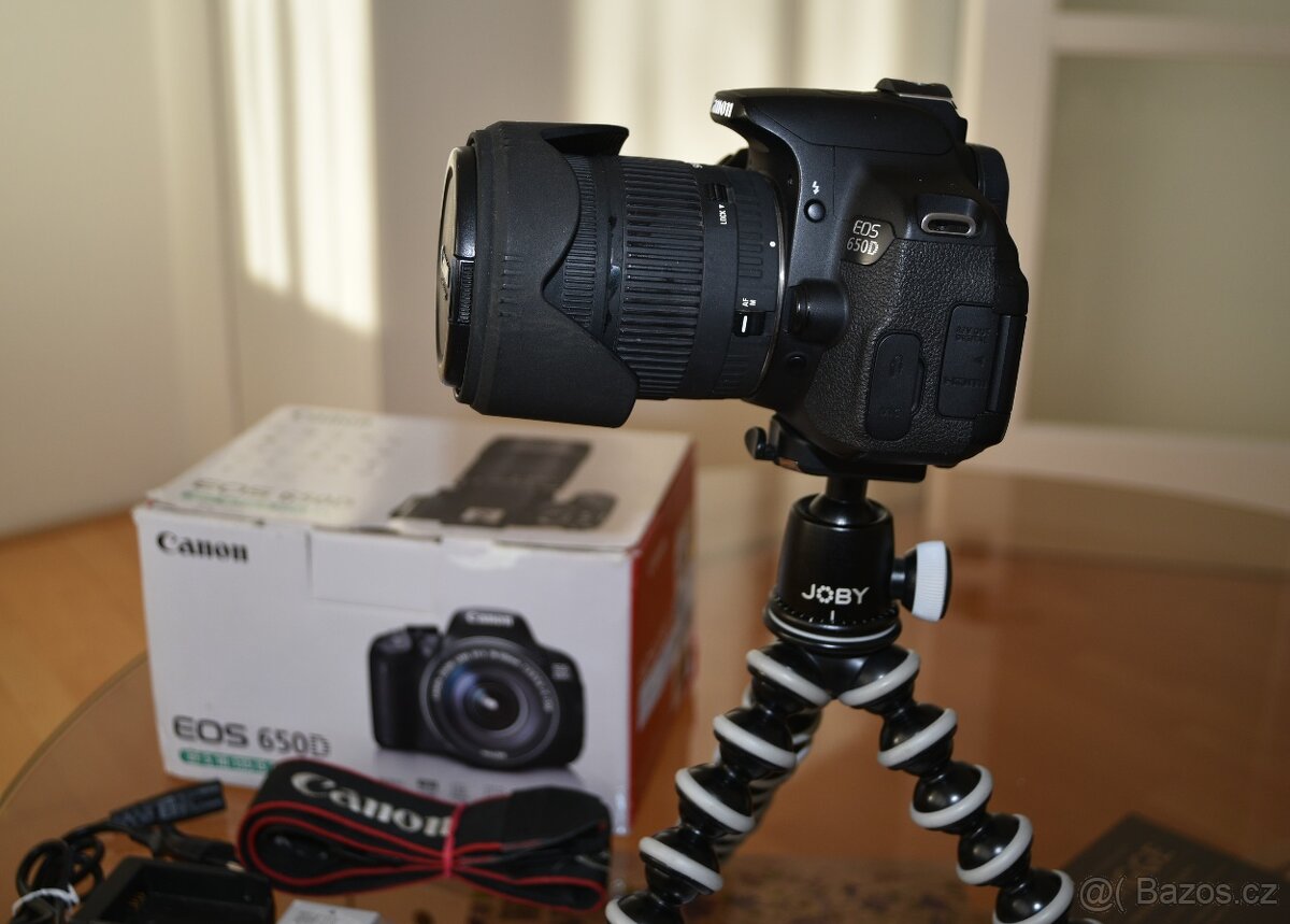 Canon EOS 650D + SIGMA DC 18-50mm 1:2,8 EX