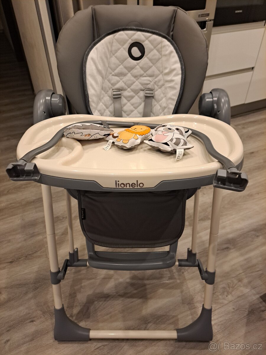 Dětská jídelní židlička Lionelo Laurice