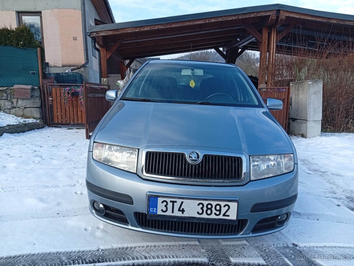 Škoda Fabia 1,2HTP 2005 nová STK/bez koroze
