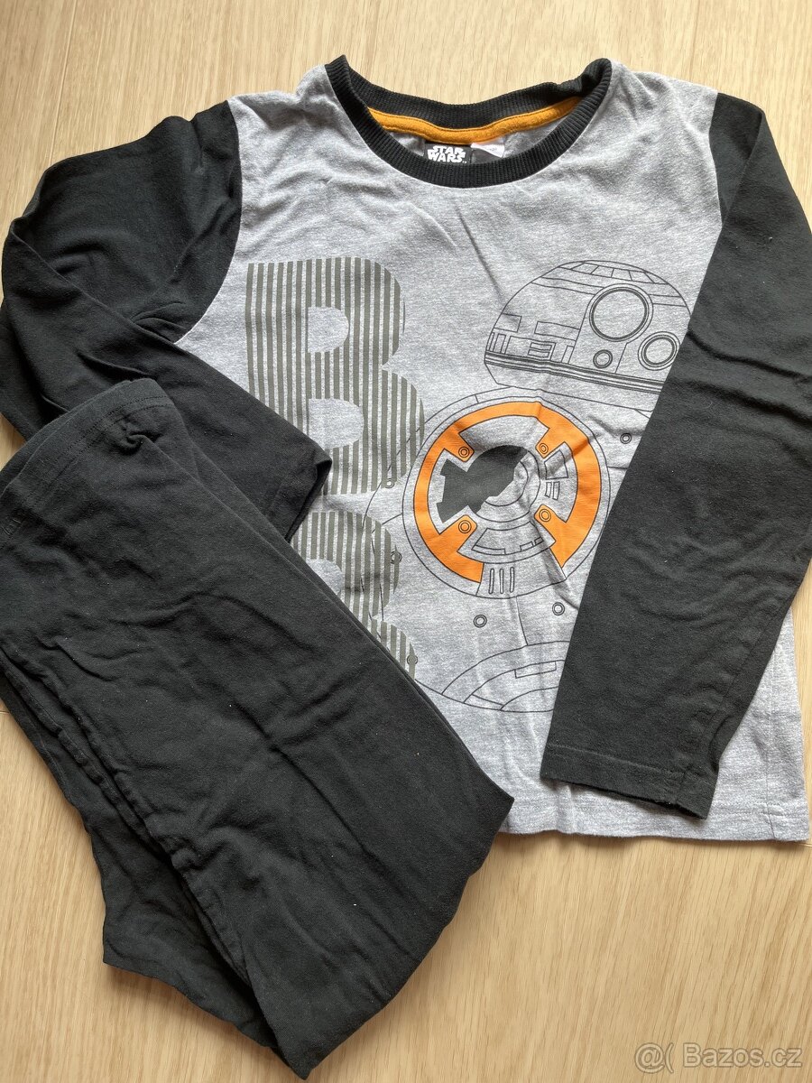 Pyžamo STARWARS, vel.122/128