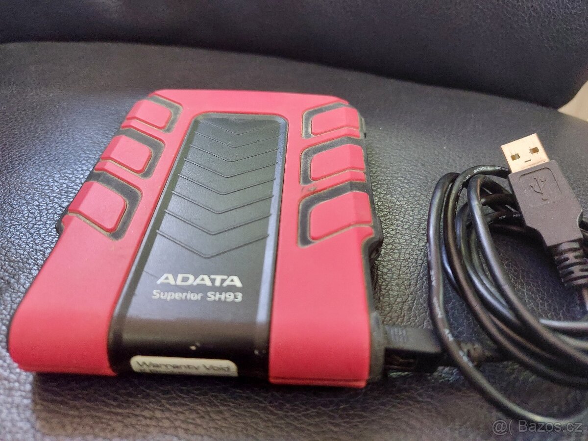 Externí nárazuvzdorný pevný disk Adata Superior SH93 500GB